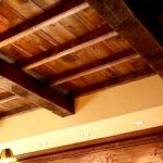 سقف کاذب چوبی انتیک ، دکوراسیون کلاسیک ، دکوراسیون قدیمی