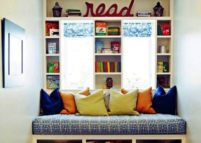 تخت خواب کتابخانه دار ایده ای عالی برای اتاق کودک محصل