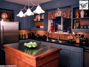 کابینت آشپزخانه چوبی 