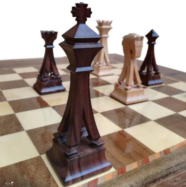 مهره شطرنج چوب گردو 