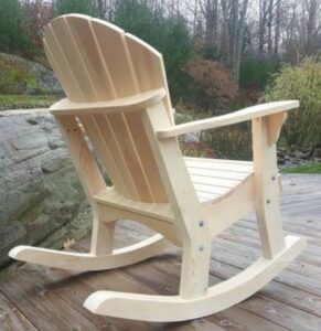 صندلی چوبی آرامش بخش چوب کاج، ایده های جالب صندلی چوبی