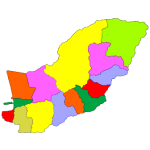 Counties of Golestan province, Iran