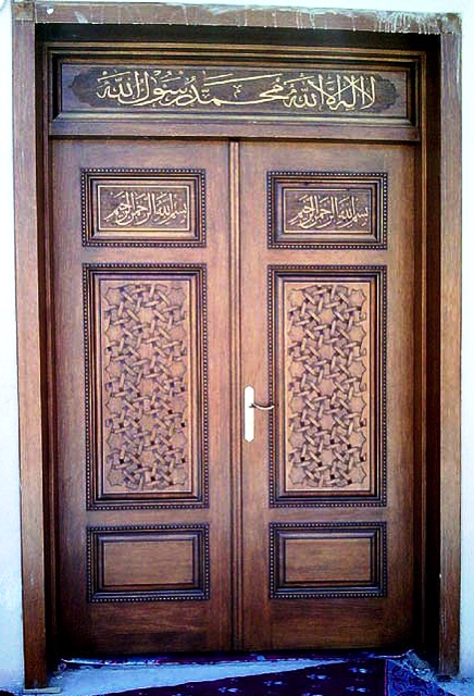 درب مسجد , ساخت درب گره چینی , معماری اسلامی