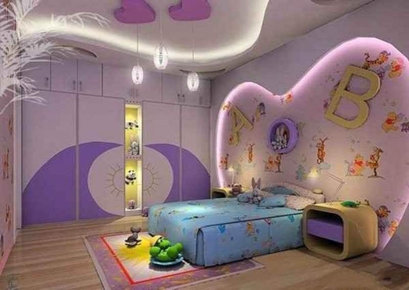 طرح‌هایی زیبا برای دیزاین اتاق کودک