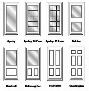 طرح و مدل انواع درب چوبی 