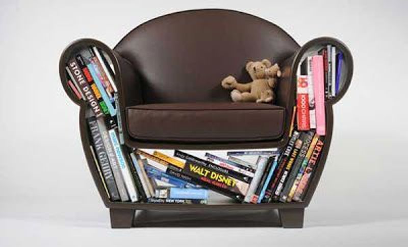 صندلی های کاربردی و خلاقانه برای کتابخوان ها