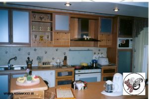 مدرن ترین ایده و طرح ها کابینت آشپزخانه با استفاده از ام دی اف ،‌ دکوراسیون و چیدمان کابینت آشپزخانه - کابینت چوب و ام دی اف