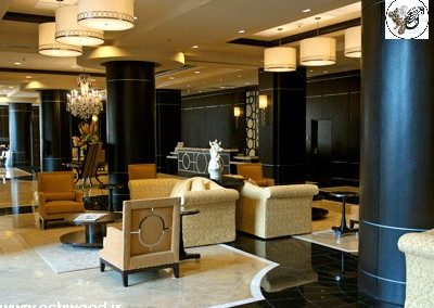 دکوراسیون هتل ، میز لابی ، طراحی ورودی و لابی هتل