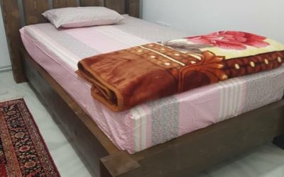 نمونه کار تخت خواب روستیک ساخت مهرماه 2018