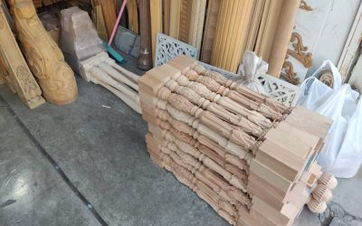 خرید مستقیم نرده چوبی پله از کارخانه