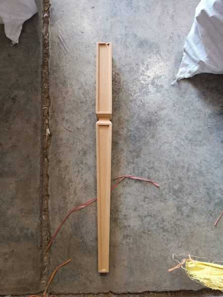 نرده چوبی پله ، نرده خراطی و CNC