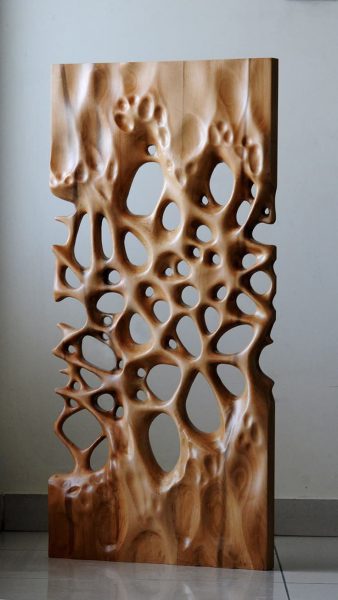 اثار چوبی منبت کاری و حجم سازی با چوب