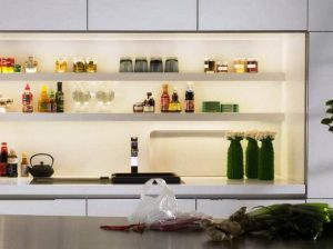 عکس جدید ، 2017 ایده های جذاب برای تزئینات دکوراسیون آشپزخانه ، قفسه باز