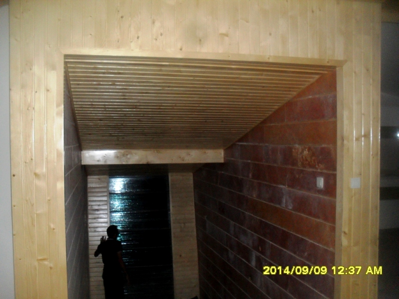 اجرای دیواره ، سقف و کف لمبه کوبی و سقف کاذب , دکوراسیون چوبی نما و داخل ساختمان