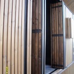 نمای چوب ترمو وود ( چوبهای فراوری شده فنلاندی از نوع pine )