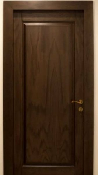 درب چوبی اتاقی سفارشی ساز روکش بلوط