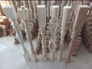 قیمت و نصب انواع نرده چوبی ، تولید انواع نرده چوبی پله