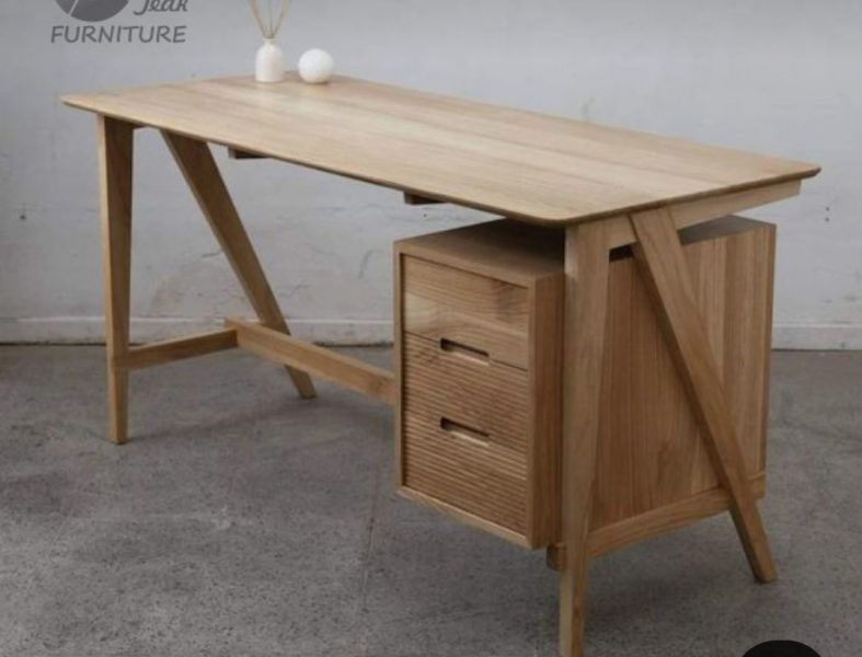 ایده های خلاقانه میز کار و تحریر چوبی ، طراحی و ساخت انواع میز چوبی