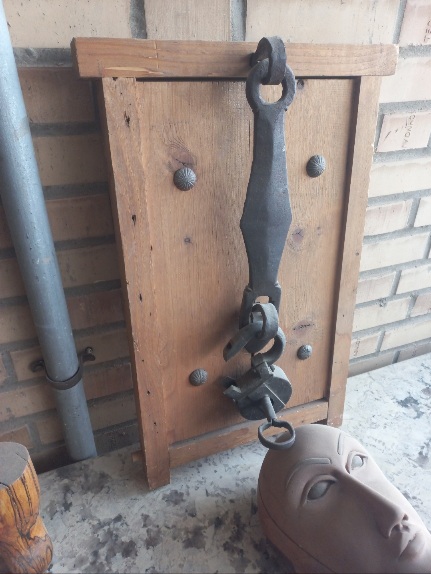 کلون و قفل و آویز درب قدیمی سنتی 