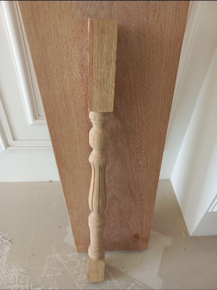 ساخت کف پله چوب بلوط و نرده چوب بلوط برای پله دوبلکس قوس دار