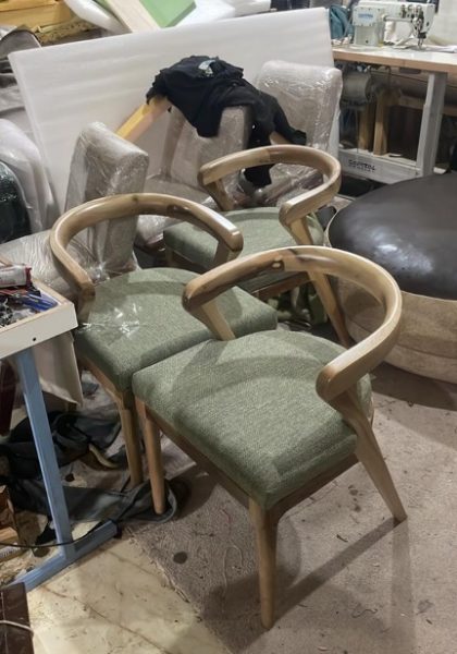 صندلی چوب گردو