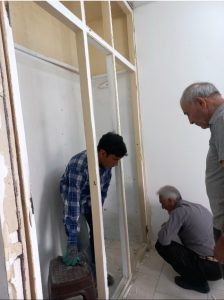 بازسازی و تعمیرات ، خدمات گچ کاری ، سرامیک ، شهرک امید تهرانپارس