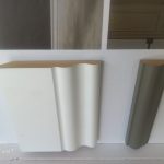 نمونه مدل‌های قرنیز ام دی اف شرکتی با روکش مدرن و طراحی کارخانه‌ای