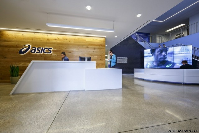 دکوراسیون دفتر مرکزی جدید ASICS America