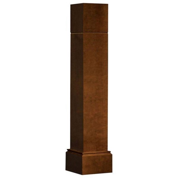 ستون چوبی ، کاور ستون با چوب پذیرایی