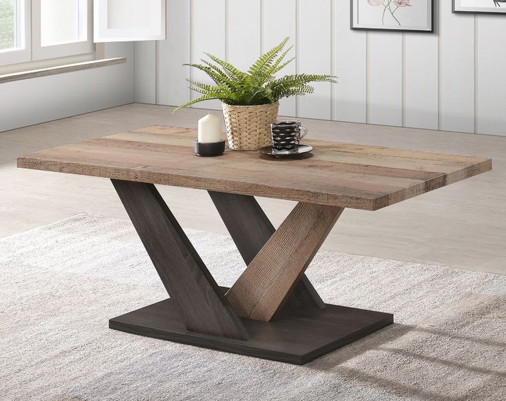 میز چوبی جالب سبک مدرن تمام چوب