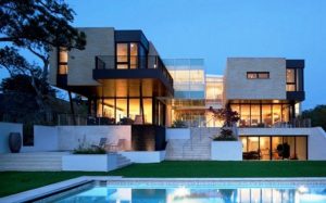 معماری خونه های مدرن امریکایی