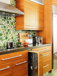 ترکیب چوب ، فلز و شیشه در طراحی دکوراسیون آشپزخانه ، رنگ بندی حرفه ای و فوق العاده زیبا 