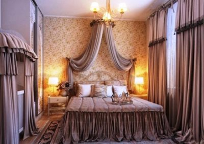 مدل اتاق خواب لوکس با دکوراسیون سلطنتی