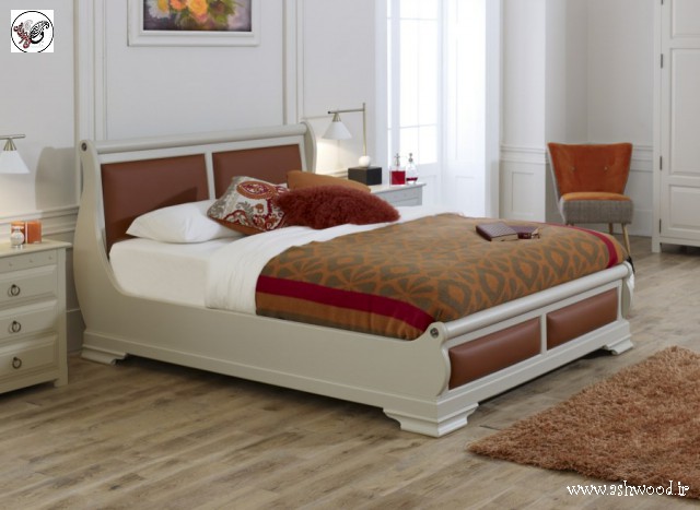 تختخواب چوبی , تخت خواب چوبی , دکوراسیون اتاق خواب , ایده و مدل تختخواب چوبی کلاسیک 