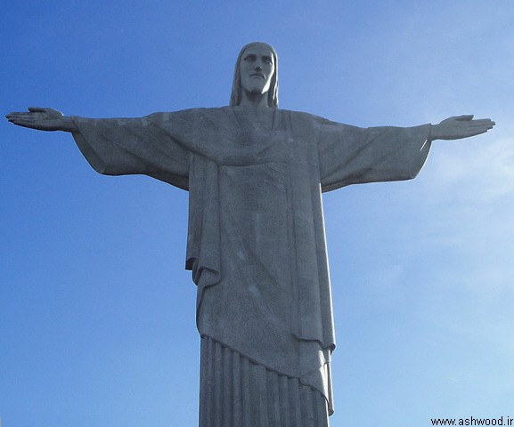 تندیس مسیح منجی در ریودوژانیرو مهم‌ترین بنا در برزیل است.