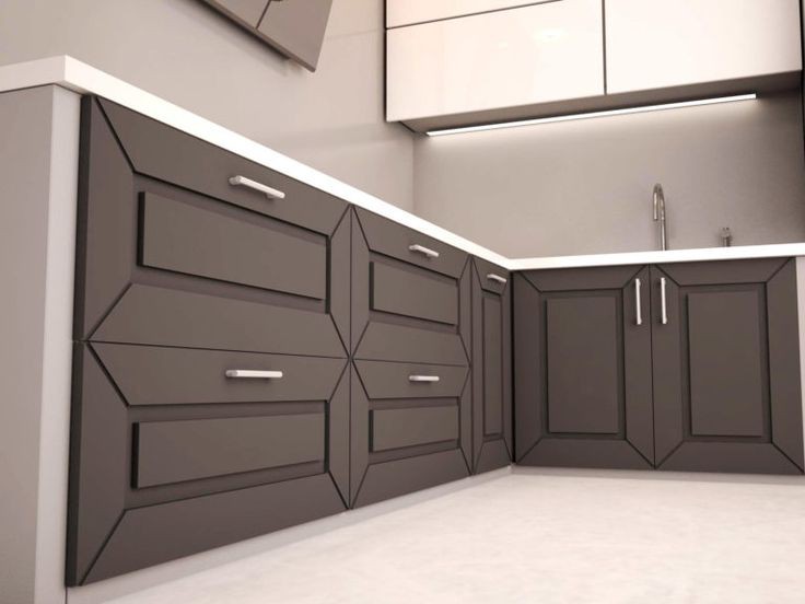 ایده درب کابینت آشپزخانه مدرن