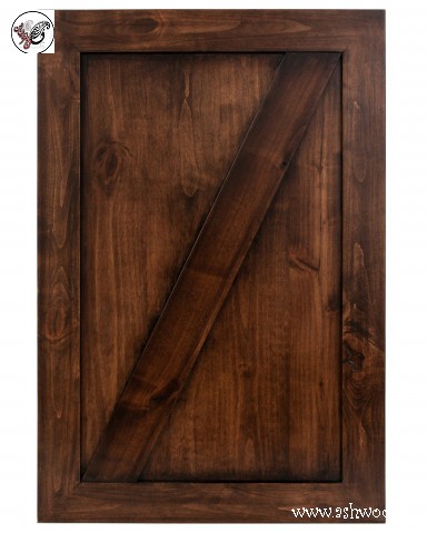 درب کابینت چوبی سبک روستیک
