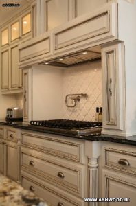 نمونه کار کابینت آشپزخانه ، کابینت ایرانی ، کابینت اشپزخانه مدل جدید ، کابینت 2018 ، کابینت آشپزخانه هایگلاس رنگ پولیش