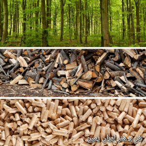 گلوله چوبی , محصولات و فراورده های چوبی , محصولات جنگل