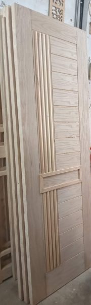 درب چوبی اتاقی روکش بلوط