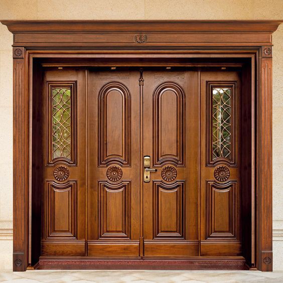 درب چوبی ورودی: دروازه ای به سوی زیبایی و اصالت