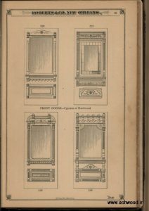 درب چوبی مدرن , سنتی دوره باروک سبک کلاسیک ایتالیایی , تولید درب
