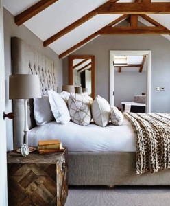 سرویس خواب ، سقف چوبی