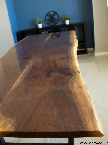 میز کنسول چوبی , میز بار , بوفه ویترین , ساخت دکوراسیون چوبی 