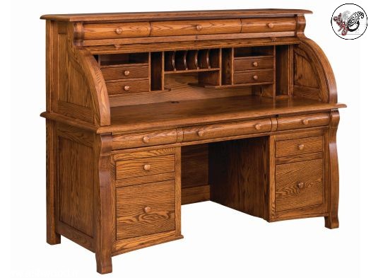 میز تحریر کلاسیک چوبی