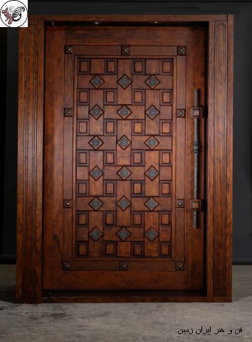 درب های چوبی کلاسیک , درب کلاسیک لاکچری , مدل و انواع درب چوبی سبک کلاسیک , قیمت و مشخصات فنی