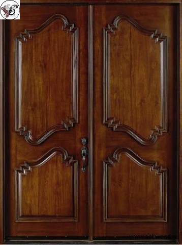 انواع درب چوبی