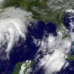 طوفان ، هاروی ، آمریکا ، تلفات ، تگزاس تصاویر ماهواره‌ای از طوفان هاروی و مسیر آن