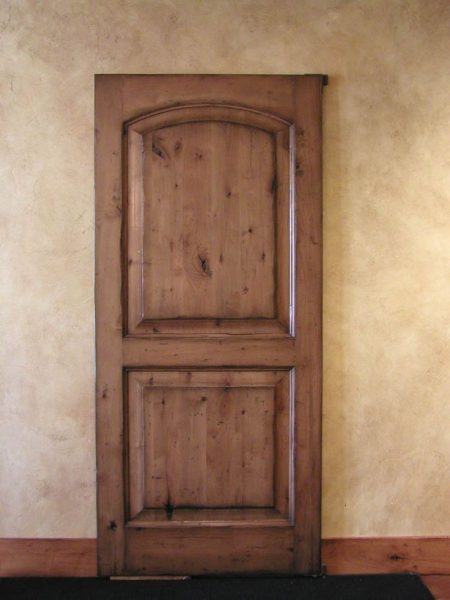 درب تمام چوب کاج اتاقی ، سازده انواع درب چوبی سفارشی