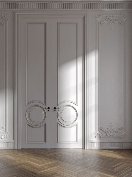درب های چوبی سبک کلاسیک 